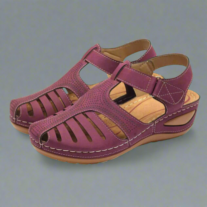 SIGILIND I BEQUEME LEDER-SANDALEN