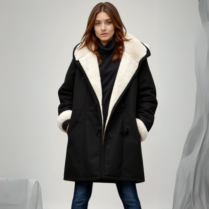 FENJA I FLEECE-FUTTER WINTERMANTEL