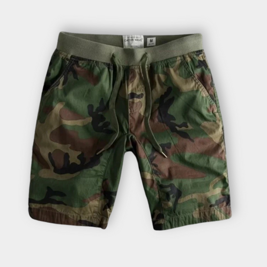 FRANZ I CAMOUFLAGE-CARGO-SHORTS