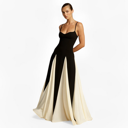 ELTRUD I LUXURIÖSES MAXIKLEID