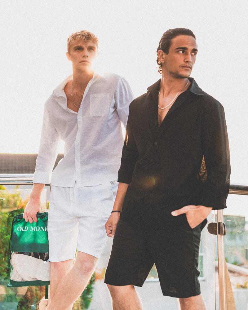 ARMIN I SOMMER-SHORTS AUS LEINEN