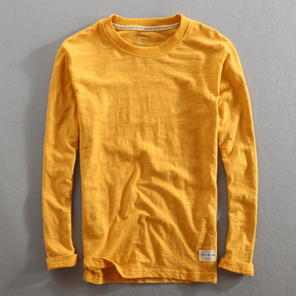 OSBERT I RUNDHALSAUSSCHNITT LANGARM-T-SHIRT