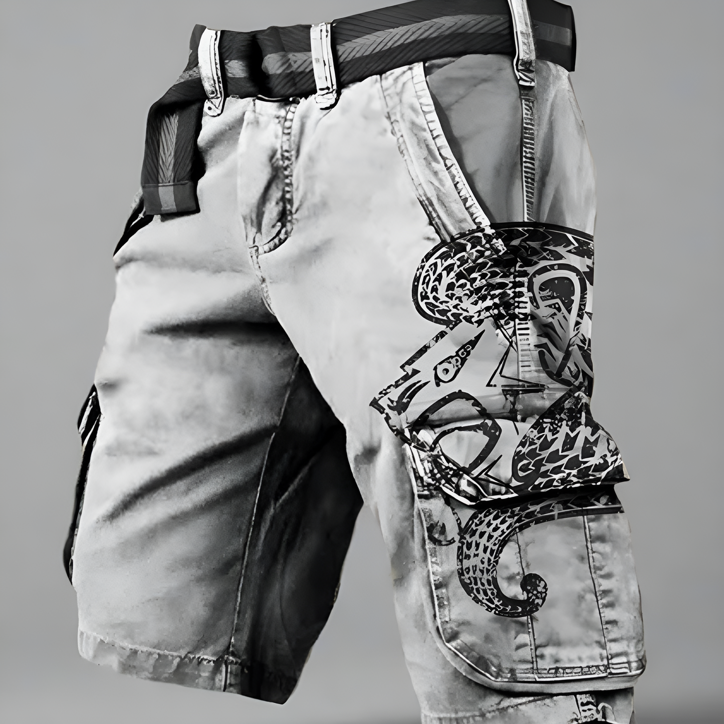 EMIL I STYLISCHE VINTAGE-CARGO-SHORTS