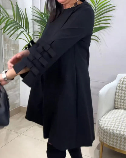 PHOEBE I KLASSISCHES LANGARMKLEID