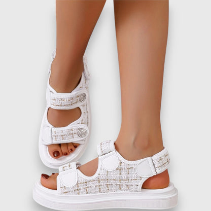 DRUDA I BEQUEME RIEMCHEN-SANDALEN