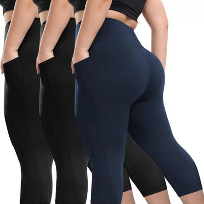 ROSEL I LÄSSIGES CAPRI-LEGGINGSET
