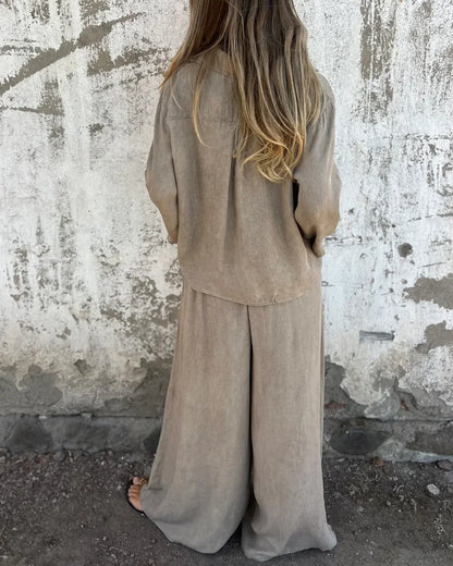 ROZA I LÄSSIGES ZWEITEILIGES LOUNGE-SET