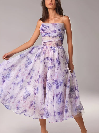 SOPHIA I FLORALES PARTYKLEID