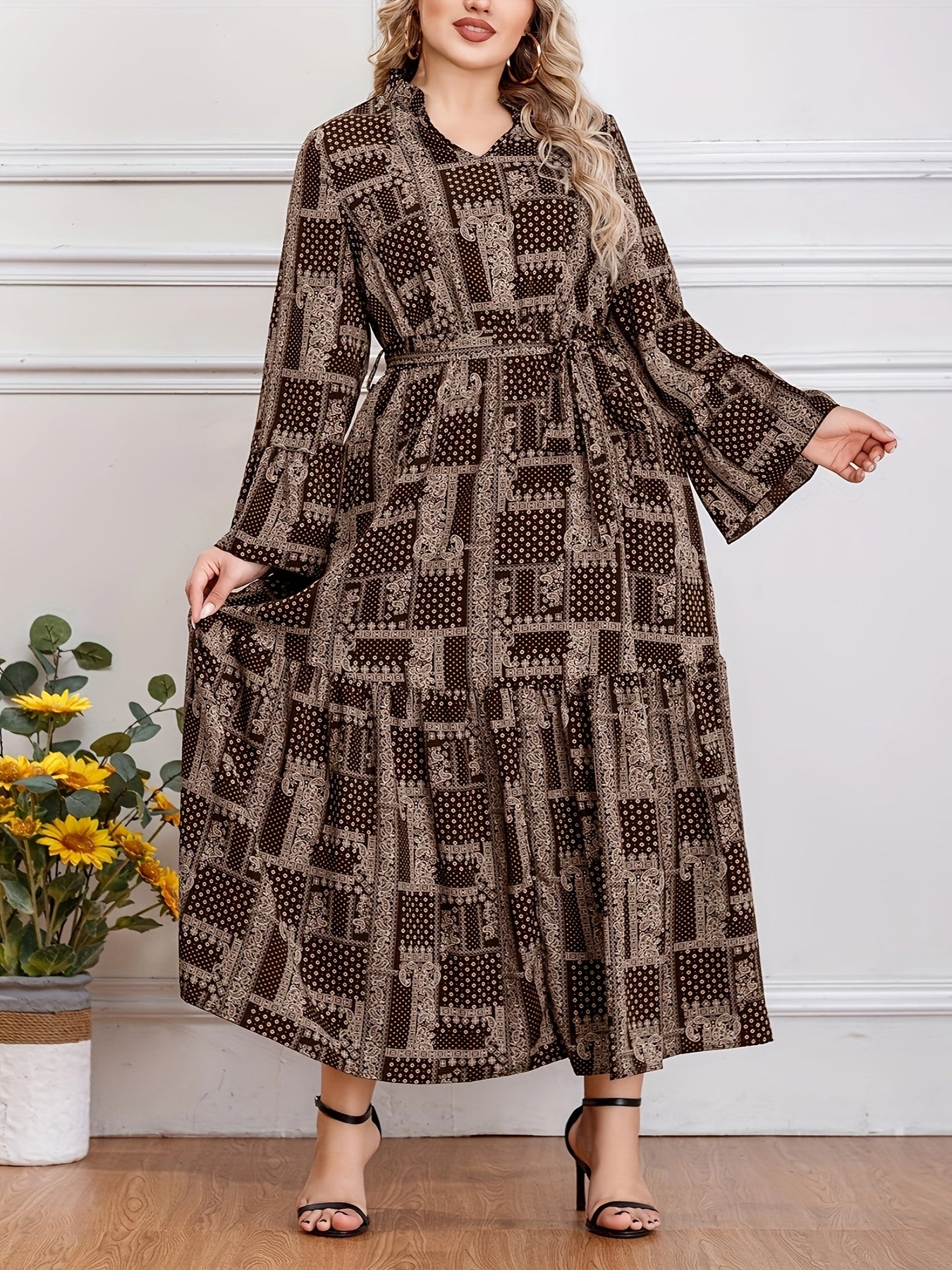 RICGARD I KLASSISCHES MAXIKLEID