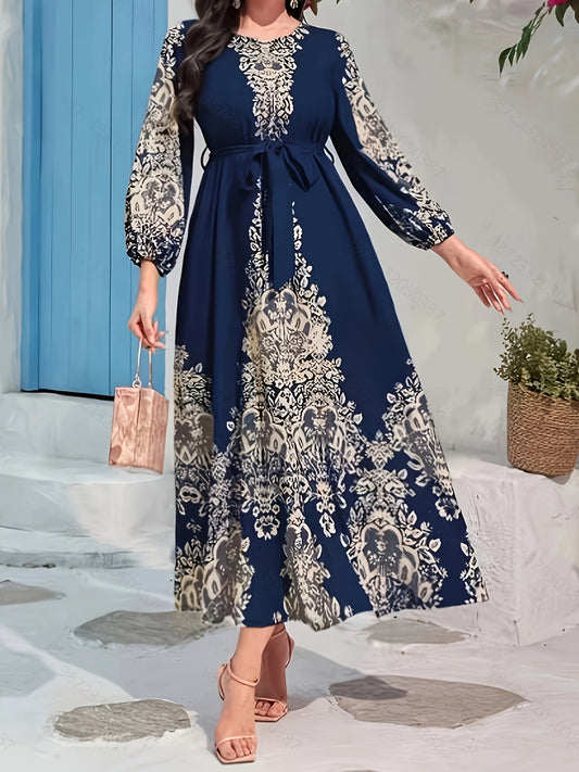 PILGUNDA I LANGÄRMELIGEN VINTAGE-KLEID