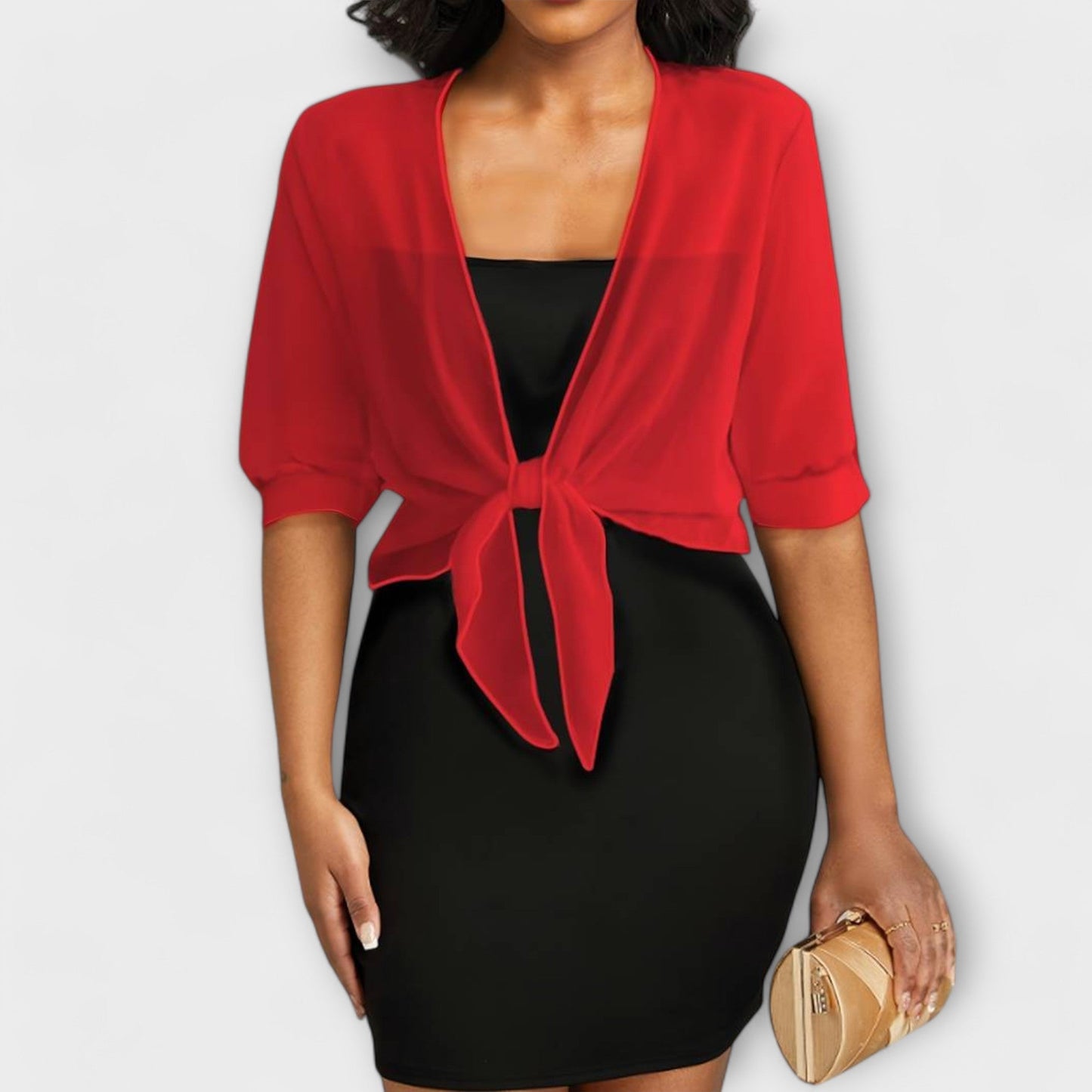 FENJA I MODISCHE BLUSE MIT V-AUSSCHNITT