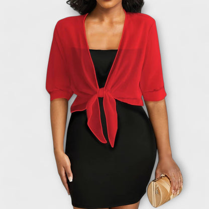 FENJA I MODISCHE BLUSE MIT V-AUSSCHNITT