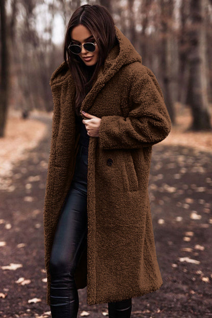 ADELINA I FRÜHLINGSMANTEL AUS FLEECE