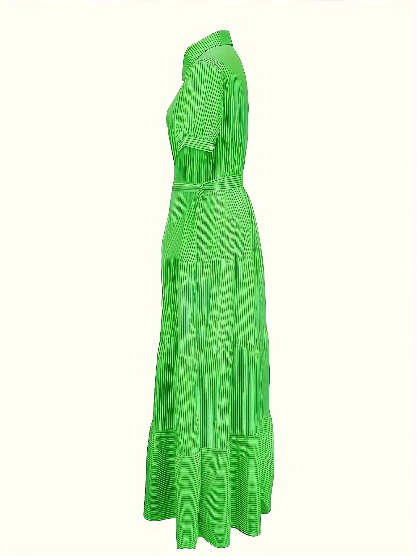 BRIONY I GESTREIFTES HEMDKLEID MIT GÜRTEL