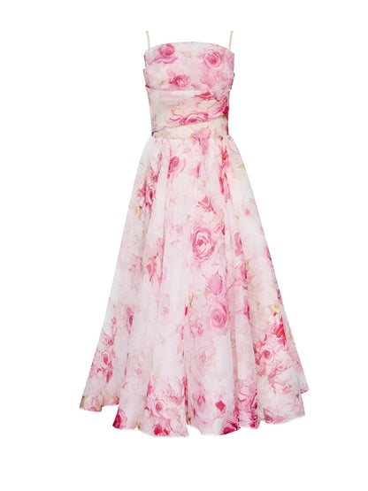 SOPHIA I FLORALES PARTYKLEID