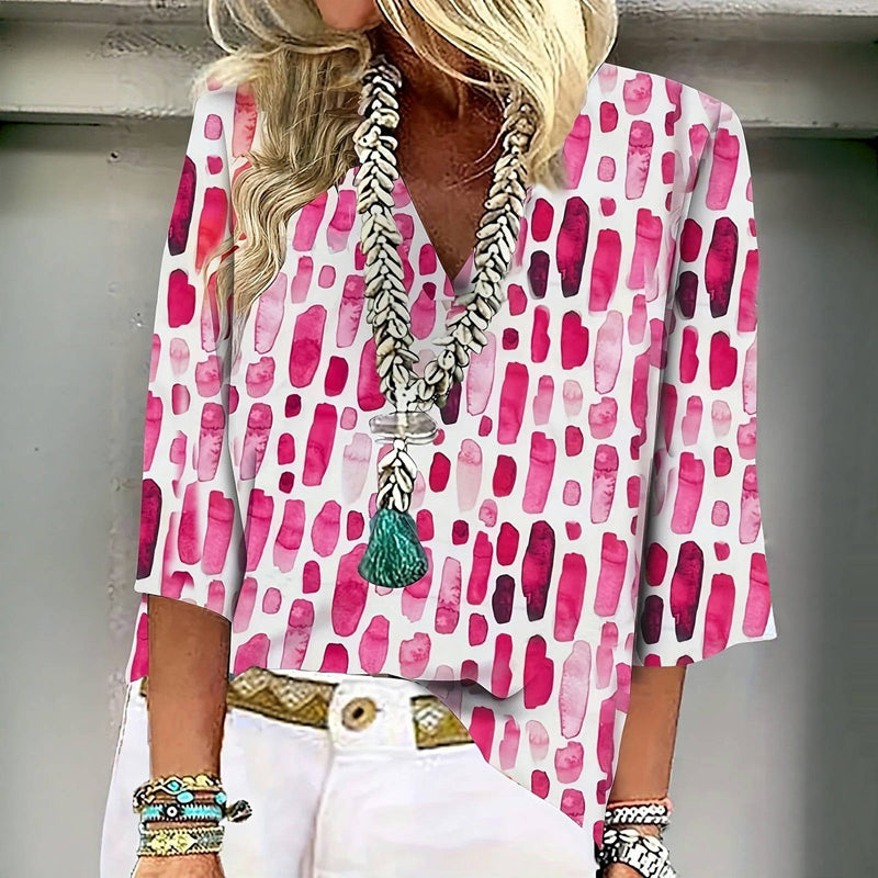 Vintage Lässige Bluse