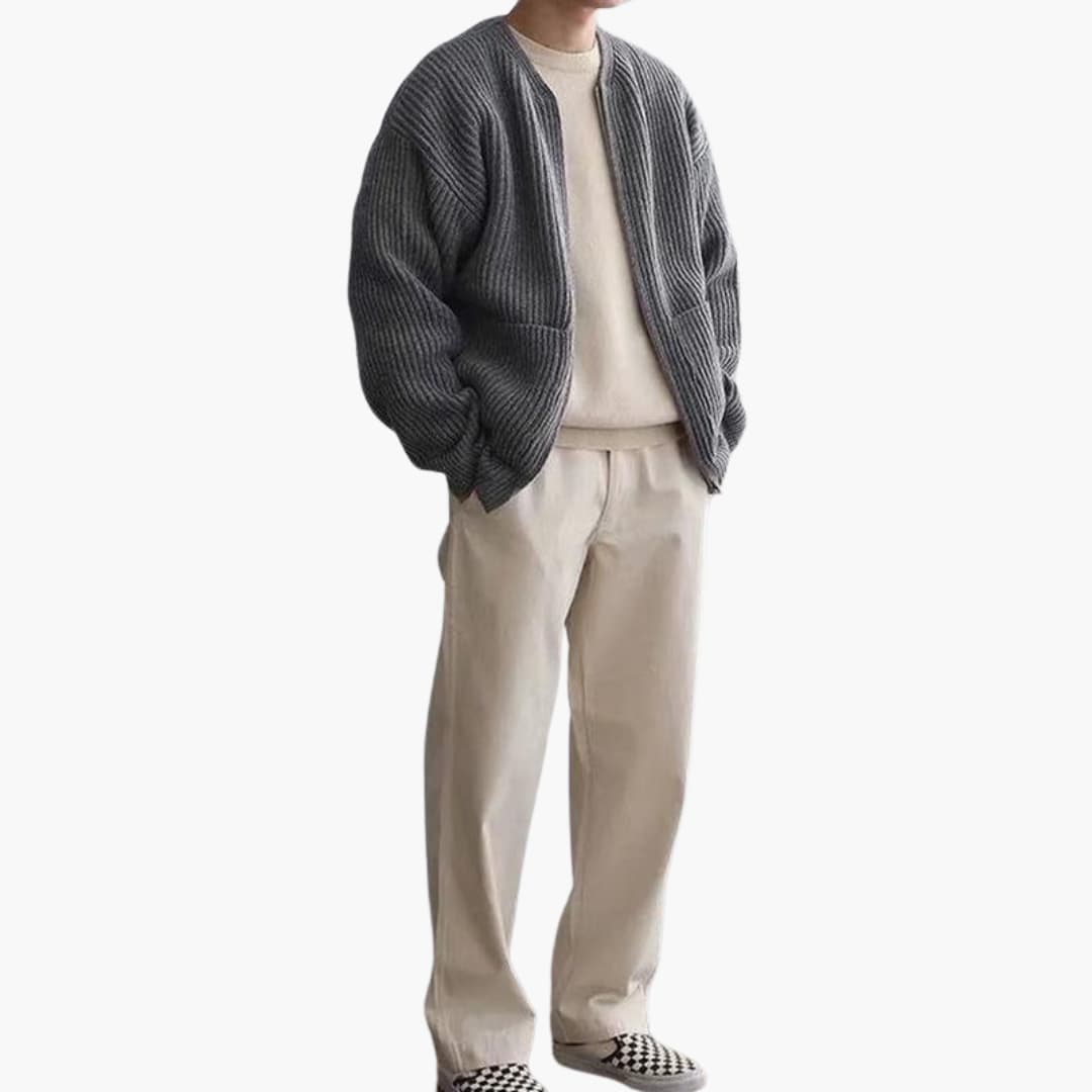 FRIEDRICH I LÄSSIGE STRICKJACKE