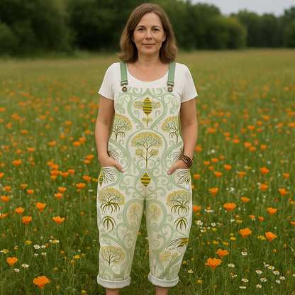 ALMUT I VINTAGE BEDRUCKTER JUMPSUIT