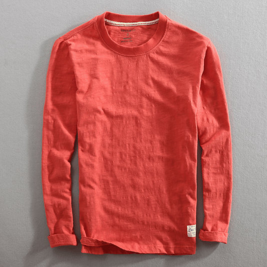 OSBERT I RUNDHALSAUSSCHNITT LANGARM-T-SHIRT