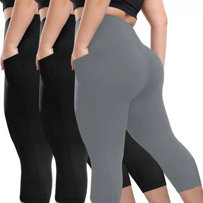 ROSEL I LÄSSIGES CAPRI-LEGGINGSET