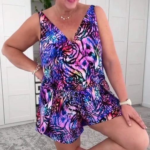 MEIKE I ÄRMELLOSER BADEANZUG