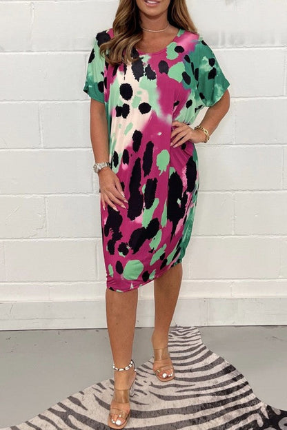 Tanya – Elegantes Maxikleid mit Bauchbedeckung