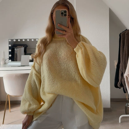 NORA I ÜBERGRÖßER STRICKPULLOVER