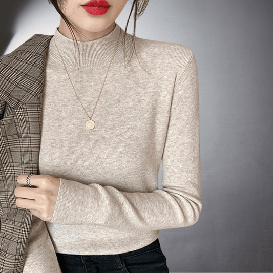 HANNELIESE I KLASSISCHER ROLLKRAGENPULLOVER