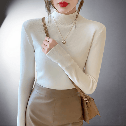 HANNELIESE I KLASSISCHER ROLLKRAGENPULLOVER