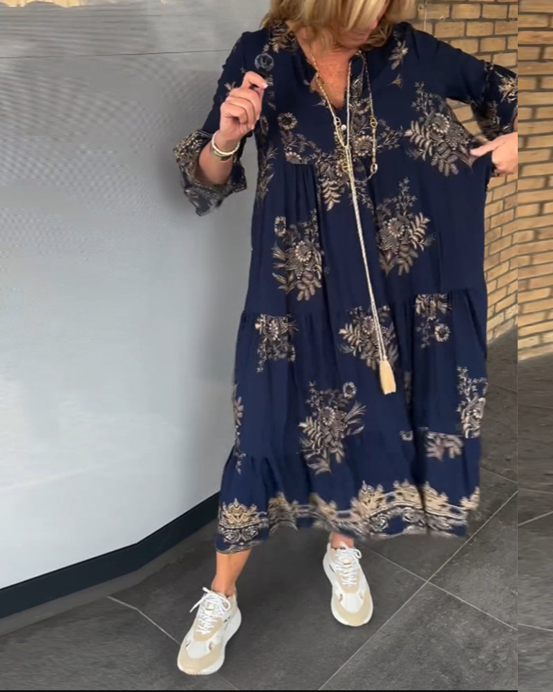 CARLOTTA I LÄSSIGES MAXIKLEID