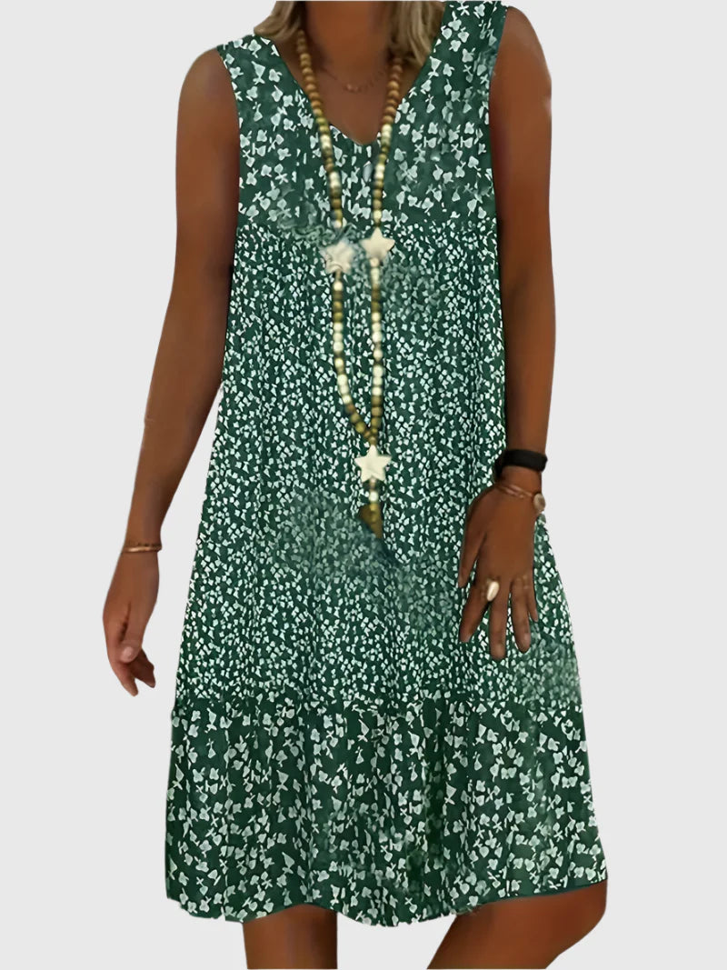 EMI I ELEGANTES ÄRMELLOSES KLEID