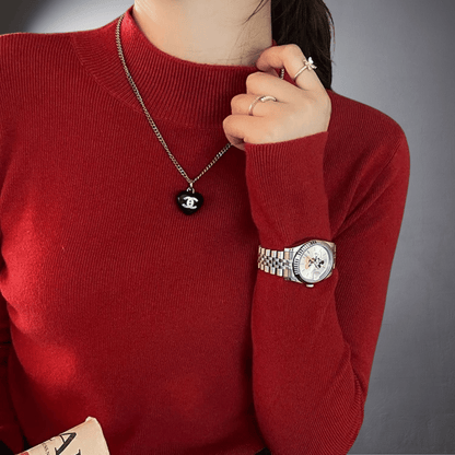 HANNELIESE I KLASSISCHER ROLLKRAGENPULLOVER