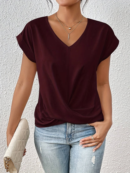 Lydia | Chic V-Neck T-Shirt