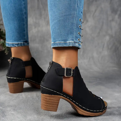 Aubrey™ - Sandales compensées élégantes