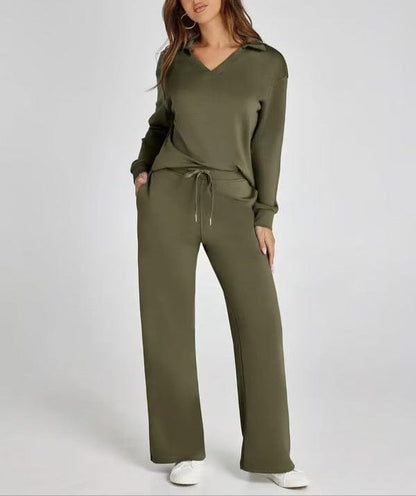 NOVA I MODISCHES SET AUS OBERTEIL UND HOSE