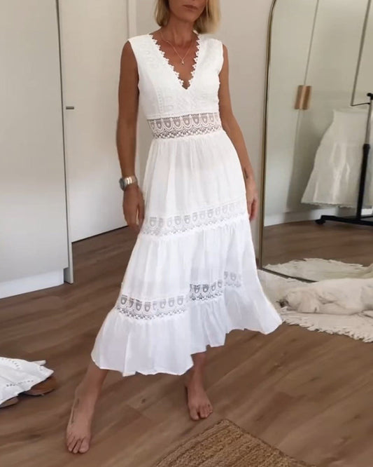 JOLENE I FLIEßENDES BOHO KLEID