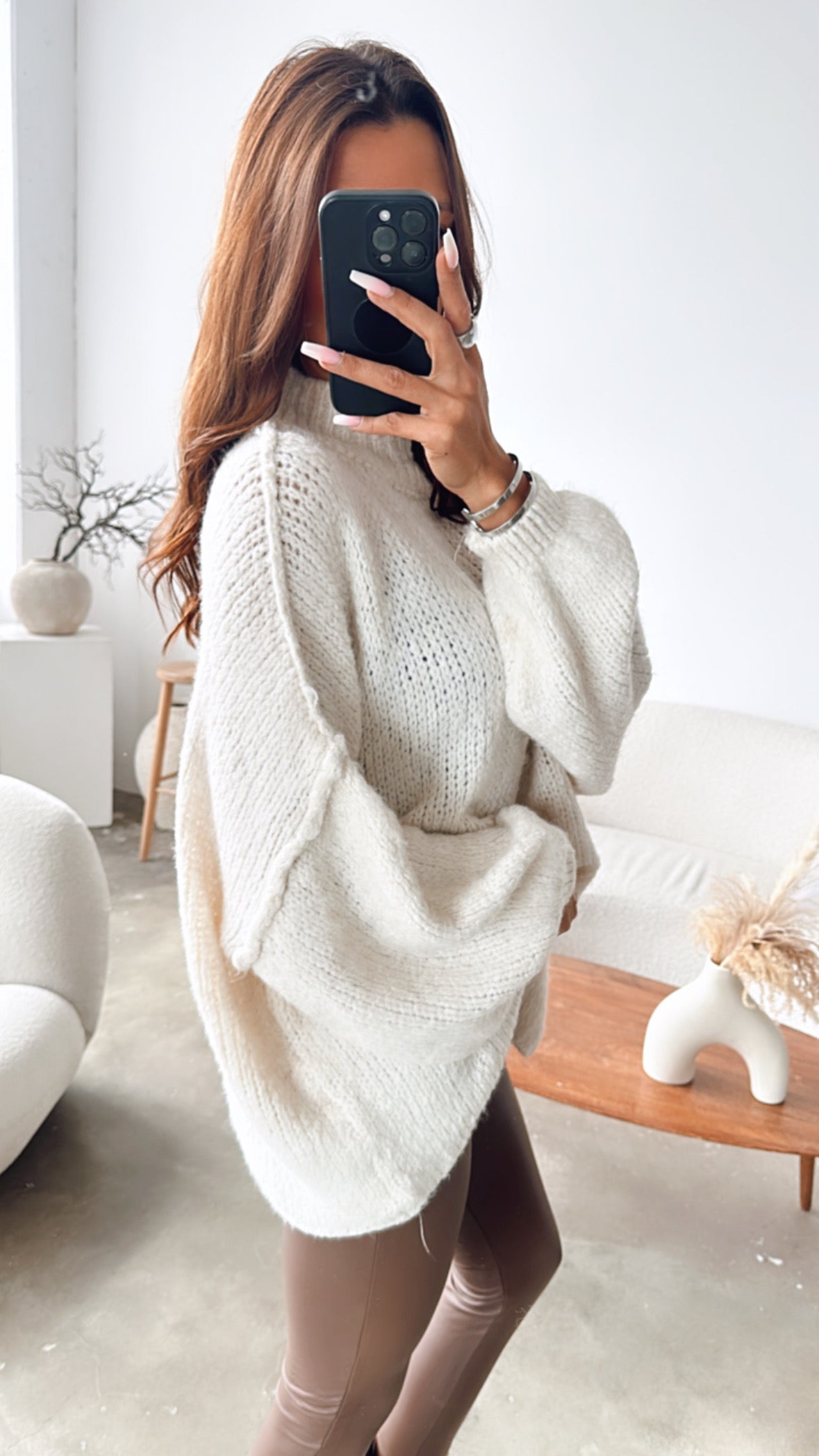 AGNES I ÜBERGRÖßER STRICKPULLOVER