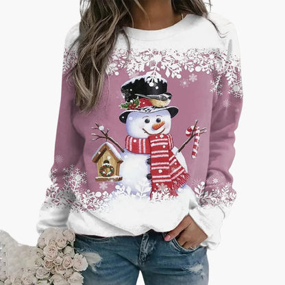 ZINA I PULLOVER MIT WEIHNACHTSMOTIV