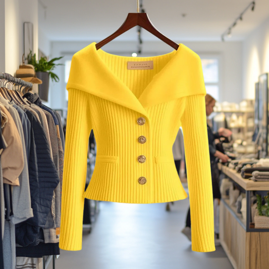 DETELIND I LUXURIÖSE STRICKJACKE