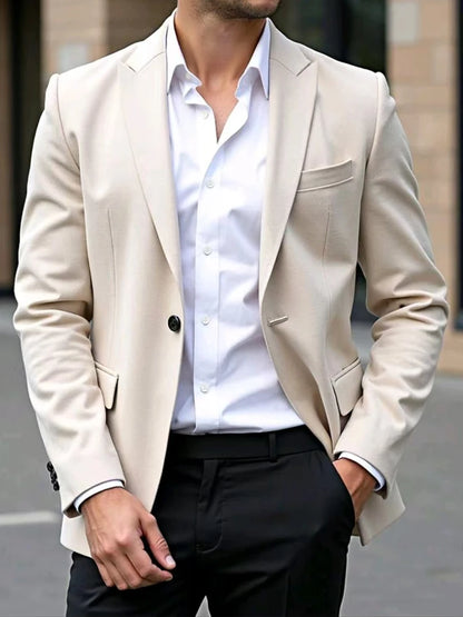 HERWARD I LUXURIÖSER BUTTON-DOWN-SAKKO