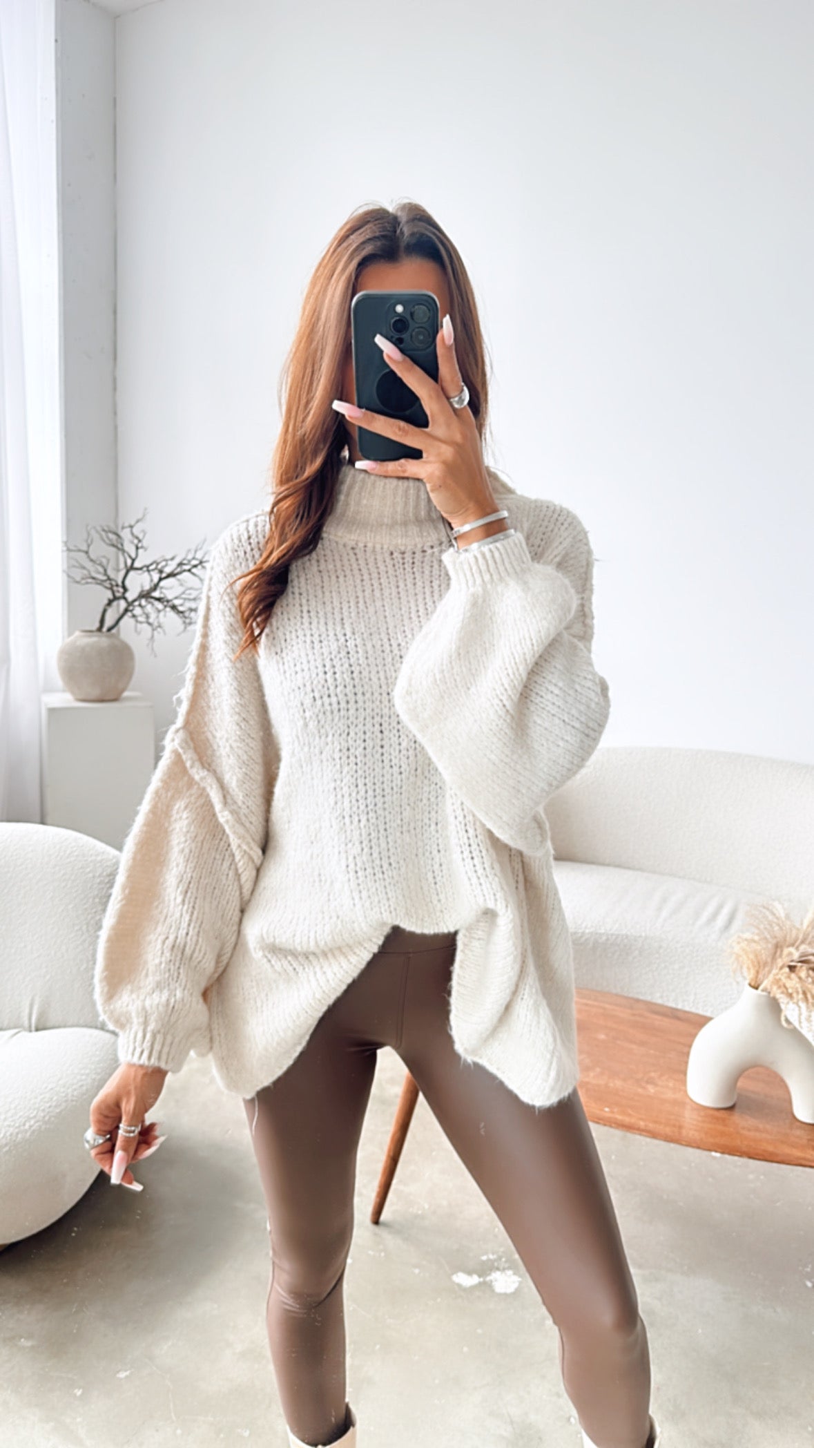 AGNES I ÜBERGRÖßER STRICKPULLOVER