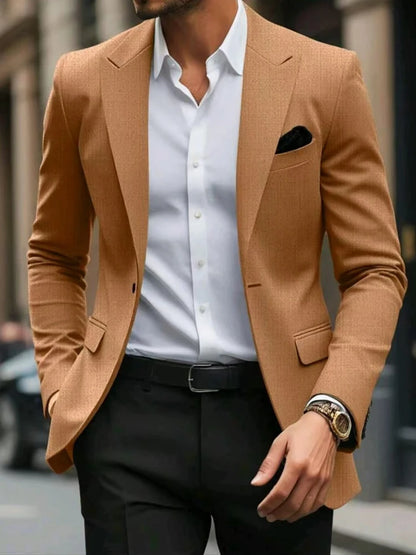 HERWARD I LUXURIÖSER BUTTON-DOWN-SAKKO