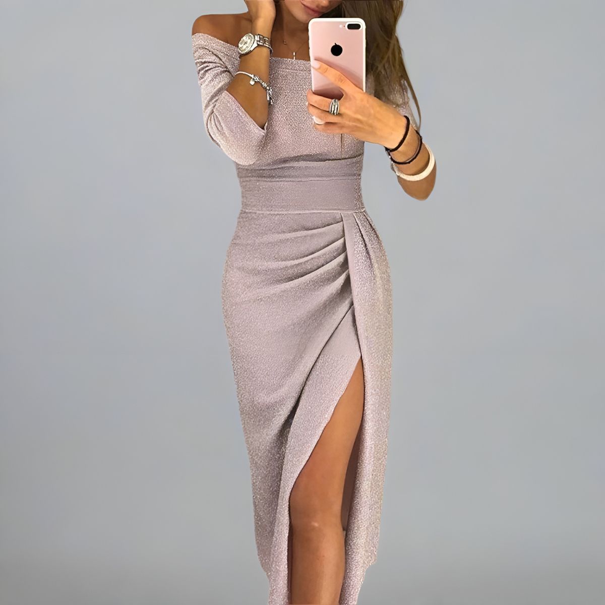 ISABELL I LUXURIÖSES GLITZERKLEID