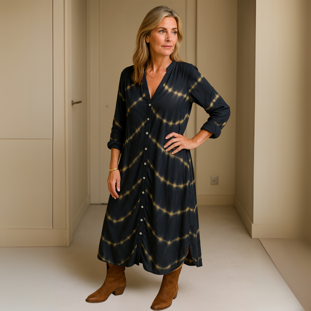 BOMEA I MODERNES LOCKERES KLEID