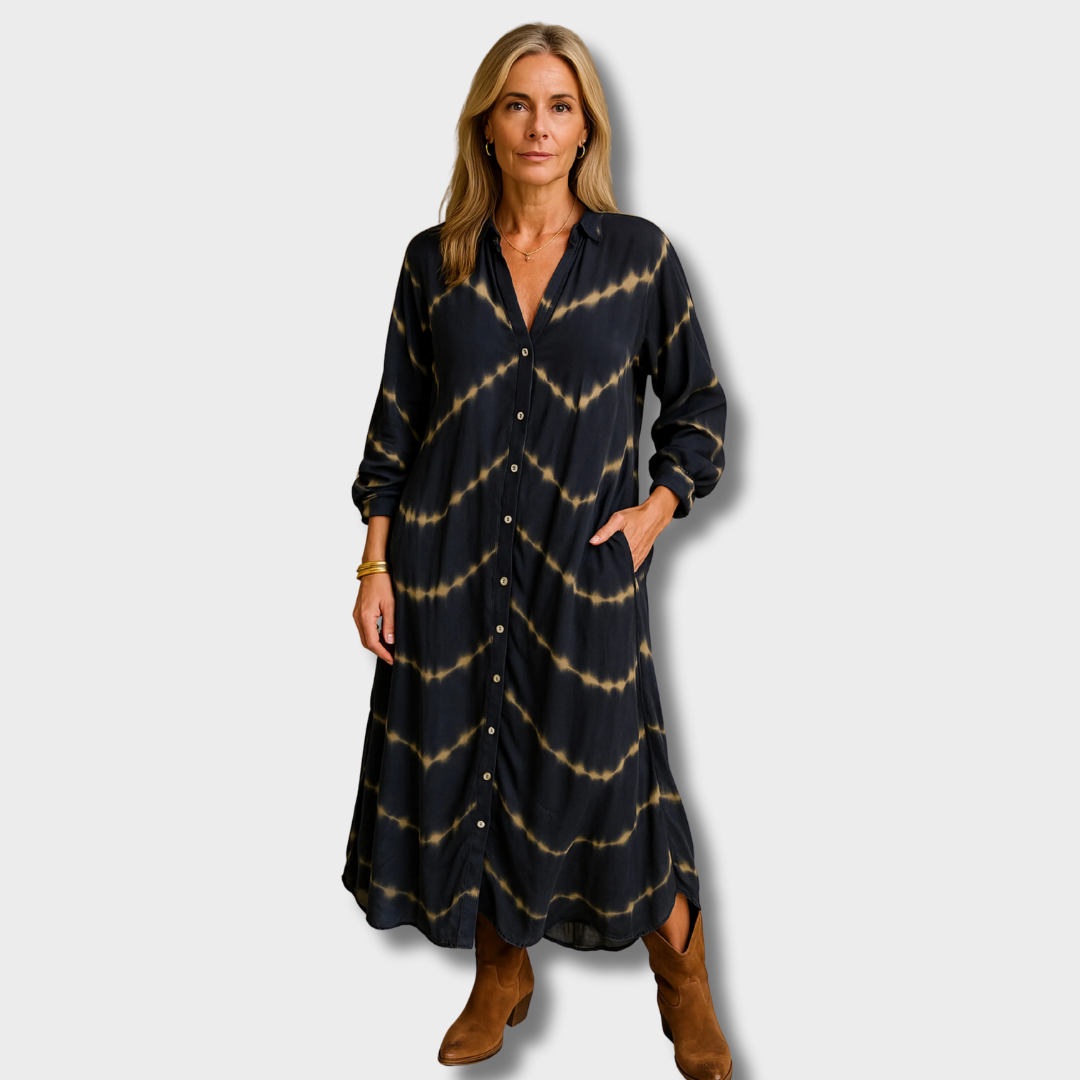 BOMEA I MODERNES LOCKERES KLEID