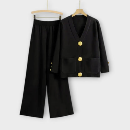 FRIDUWINDE I VINTAGE STRICKJACKE UND HOSE SET