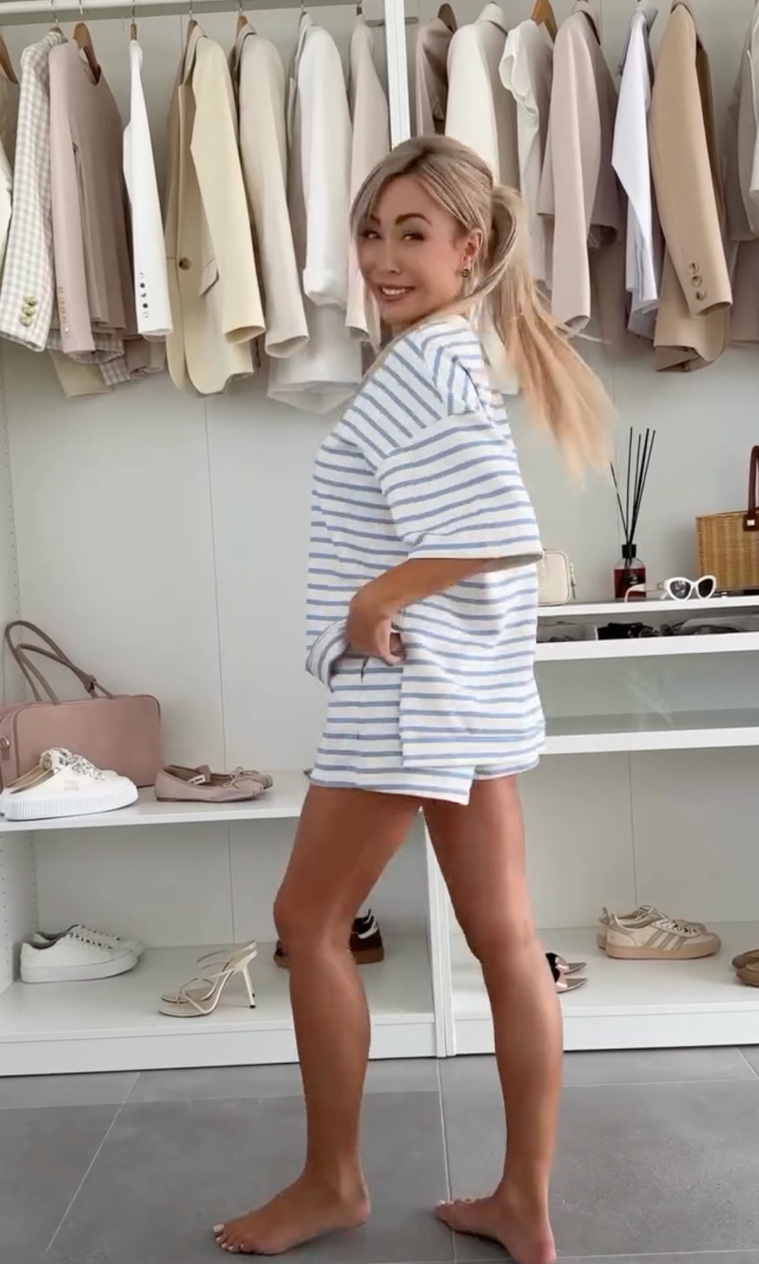 ALEYA I KLASSISCHES OBERTEIL & SHORTSET