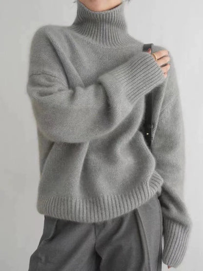 ISARINA I ELEGANTER ROLLKRAGENPULLOVER