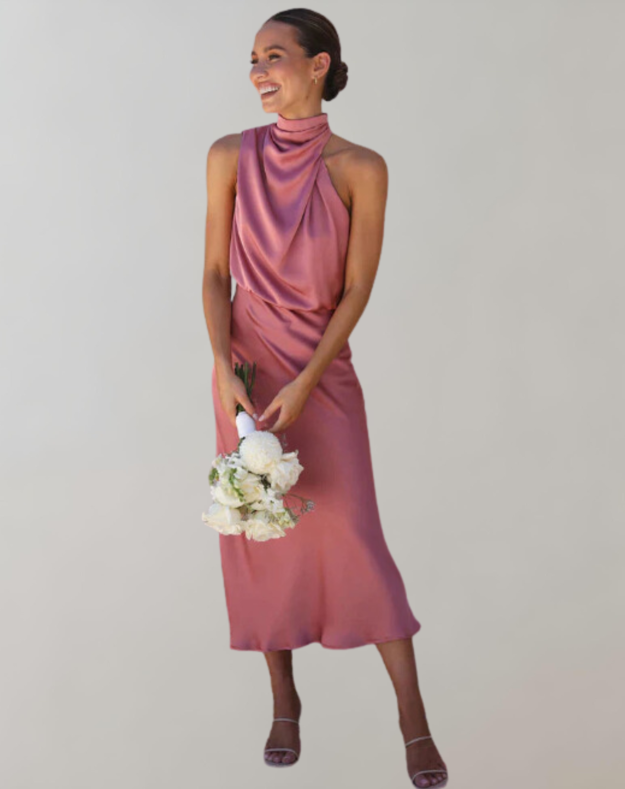 Lanna - Glänzendes Maxileid | Elegantes Abendkleid | Schick