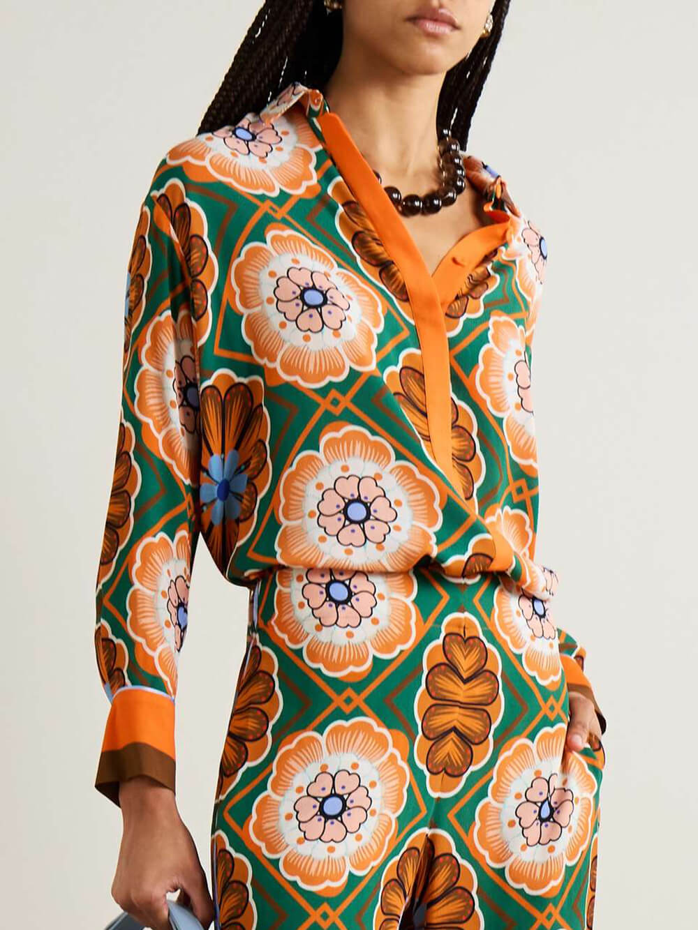 LOREI I TOP MIT VINTAGE-DRUCK